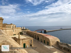 Le Fort Saint-Elme et son Musée National de la Guerre à La Valette sur l'île de Malte