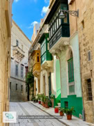 Ville de Il-Birgu sur l'île de Malte