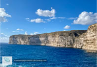 Baie de Ix-Xlendi sur l'île de Gozo