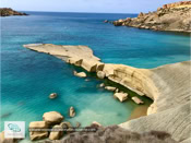 Il-Ġnejna Bay sur l'île de Malte