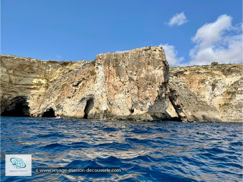 Blue Grotto sur l'île de Malte