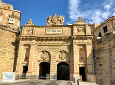 La Valette sur l'île de Malte