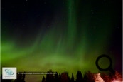Aurores boréales en Laponie