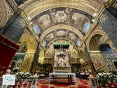 La Co-cathédrale Saint-Jean de La Valette sur l'île de Malte