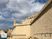 Le Fort Saint-Angelo dans la ville de Il-Birgu sur l'île de Malte