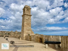 Le Fort Saint-Angelo dans la ville de Il-Birgu sur l'île de Malte