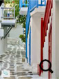Village de Mykonos sur l'Île de Mykonos - Grèce