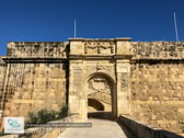 Ville de Il-Birgu sur l'île de Malte