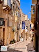 Ville de Il-Birgu sur l'île de Malte