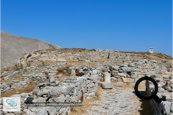 Site antique de Théra sur l'Île de Santorin - Grèce