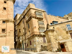 La Valette sur l'île de Malte