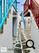 Village de Mykonos sur l'Île de Mykonos - Grèce