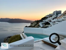 Village de Oia sur l'Île de Santorin - Grèce