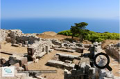 Site antique de Théra sur l'Île de Santorin - Grèce