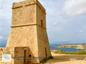 Il-Ġnejna Bay sur l'île de Malte