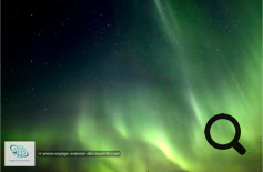 Aurores boréales en Laponie