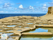 Les Marais Salants de Xwejni sur l'île de Gozo