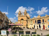 ville de Marsaxlokk sur l'île de Malte
