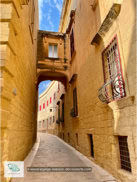 Ville de Mdina sur l'île de Malte
