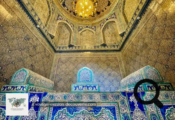 Le mausolée de Pahlavân Mahmoud est sans conteste le monument le plus vénéré de Khiva.