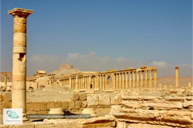 Cité de Palmyre en Syrie