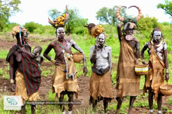 Le peuple Mursi en Éthyopie