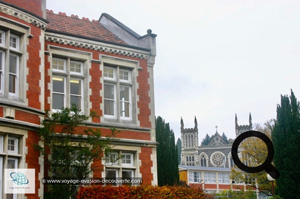 C’est une ville très dynamique car elle foisonne d'étudiants venant de l'université d'Otago, la plus vieille université de Nouvelle-Zélande et la deuxième université de l'île du Sud, après celle de Christchurch. Son centre-ville comporte de nombreux magasins et restaurants qui longent George Street, l'artère principale. 