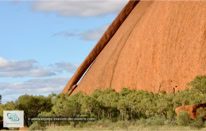 Uluru National Park dans l'état du Territoire du Nord en Australie