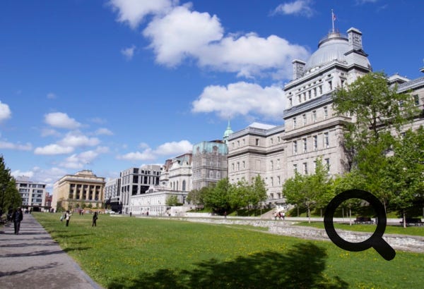 Parfait mix entre francophonie et culture Nord Américaine, c'est la ville la plus importante du Québec et la deuxième ville la plus peuplée du Canada, après Toronto. Elle se situe principalement sur l’île fluviale de Montréal, sur le fleuve Saint-Laurent dans le Sud du Québec.