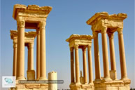 Cité de Palmyre en Syrie